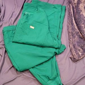 Men's Figs. XXL Top (two pocket). XL Jogger Bottom Short. For bigger guys.